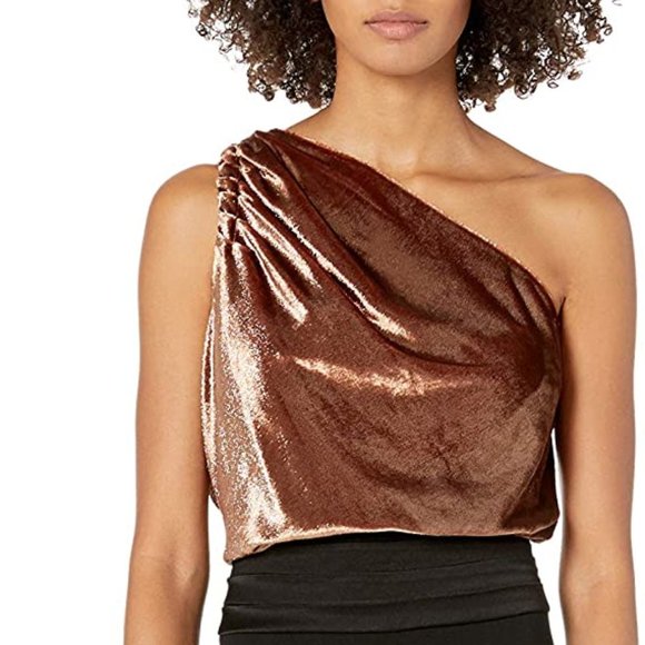 Ramy Brook Gold and Black Elegant Jumpsuit - Picture 6 of 16